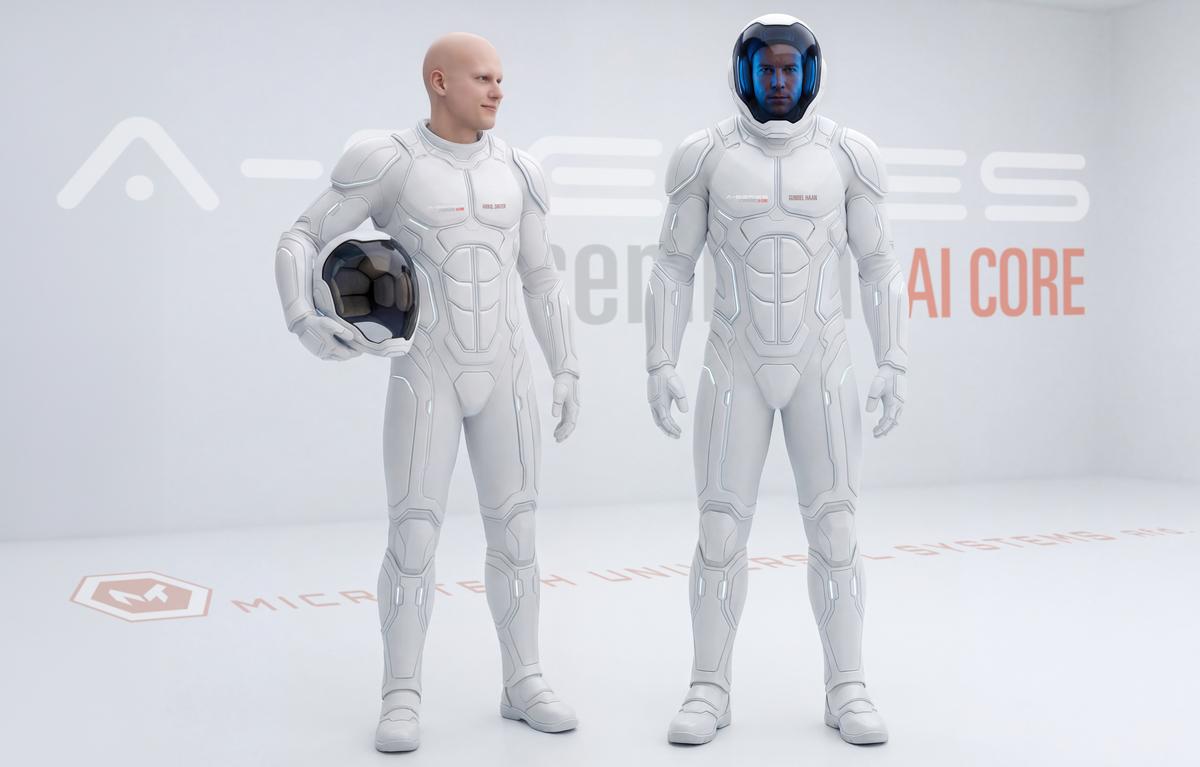 <p>A-Series armoured fieldwear suit</p>