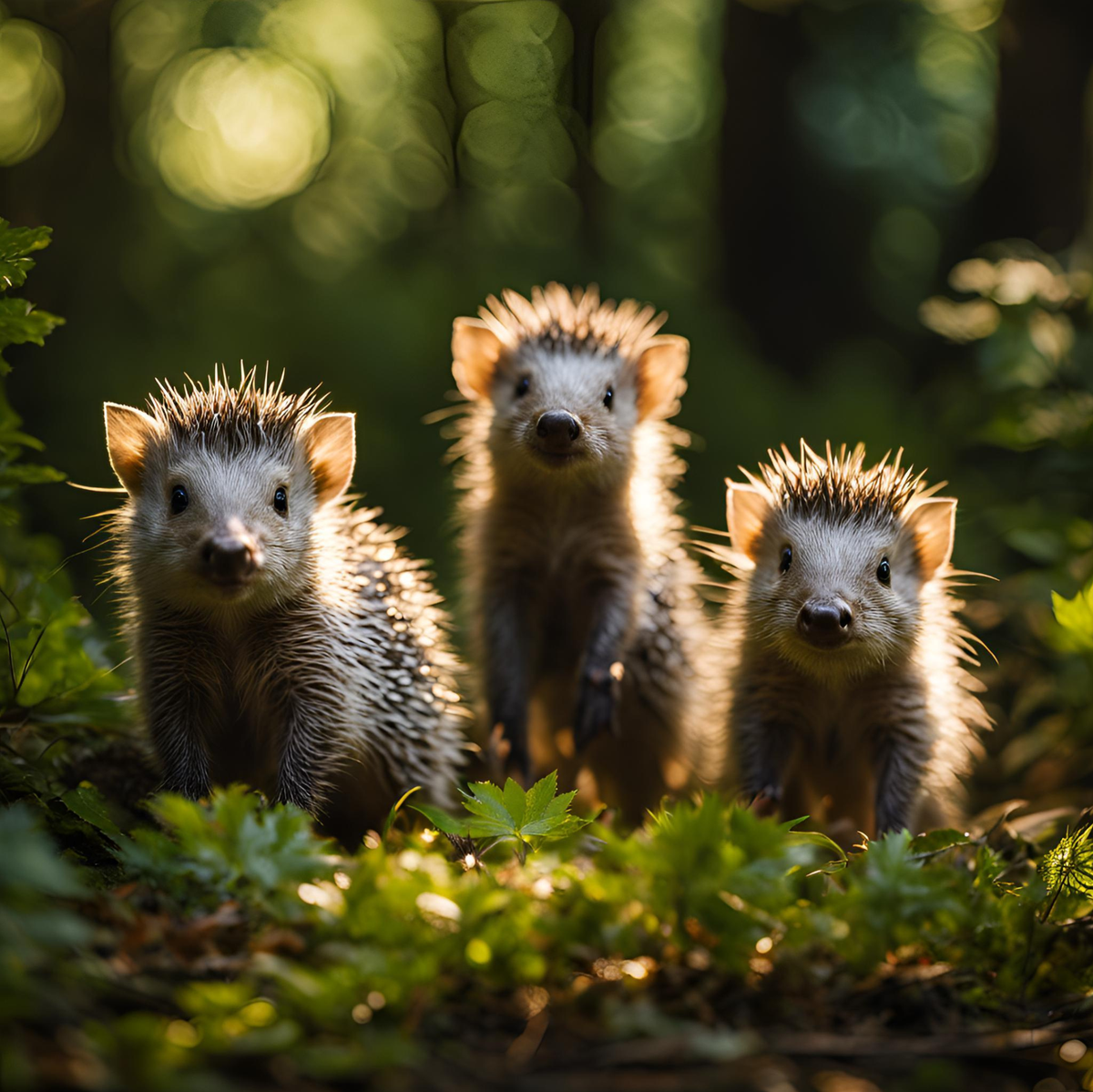 The Hoglets - Harry, Henry and Harold - The General's sons