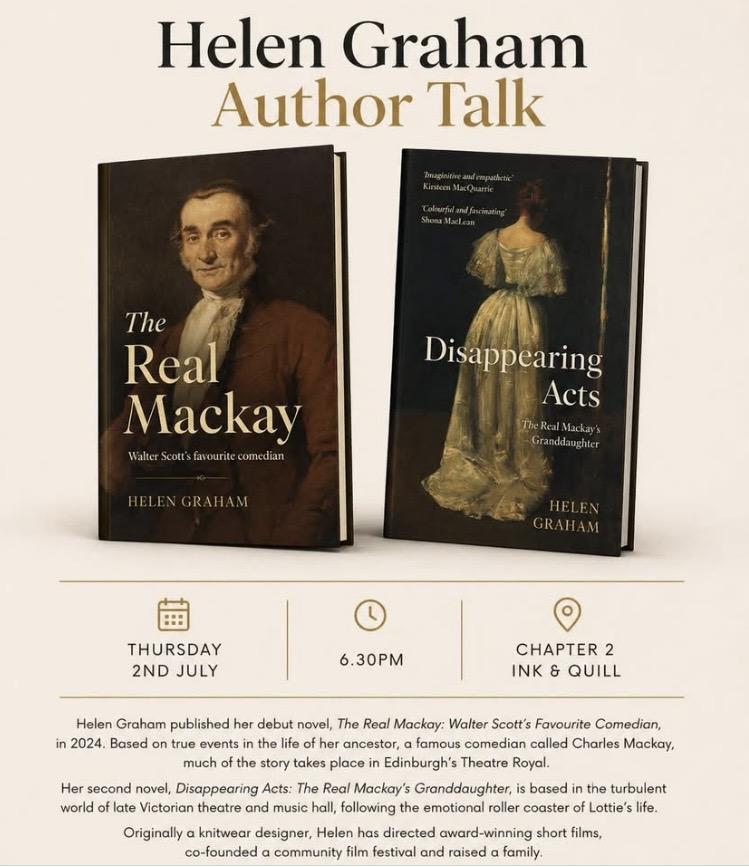 Author Talk at Ink and Quill Montrose