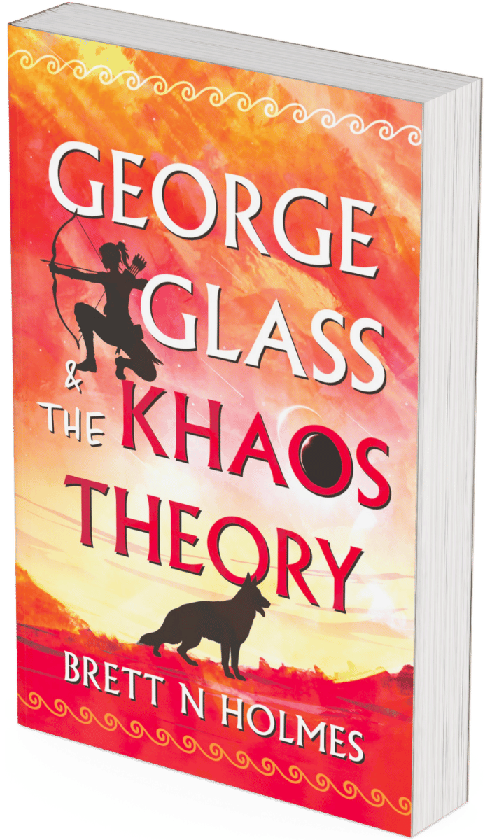 Book cover of George Glass & the Khaos Theory