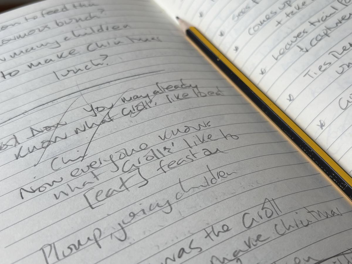 Plotting out The Groll's Christmas story!