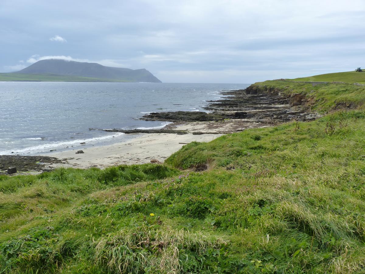 <p>Beach scene with Hoy in the background</p>