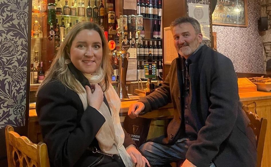 Neil R McAdam and his wife, Eileen