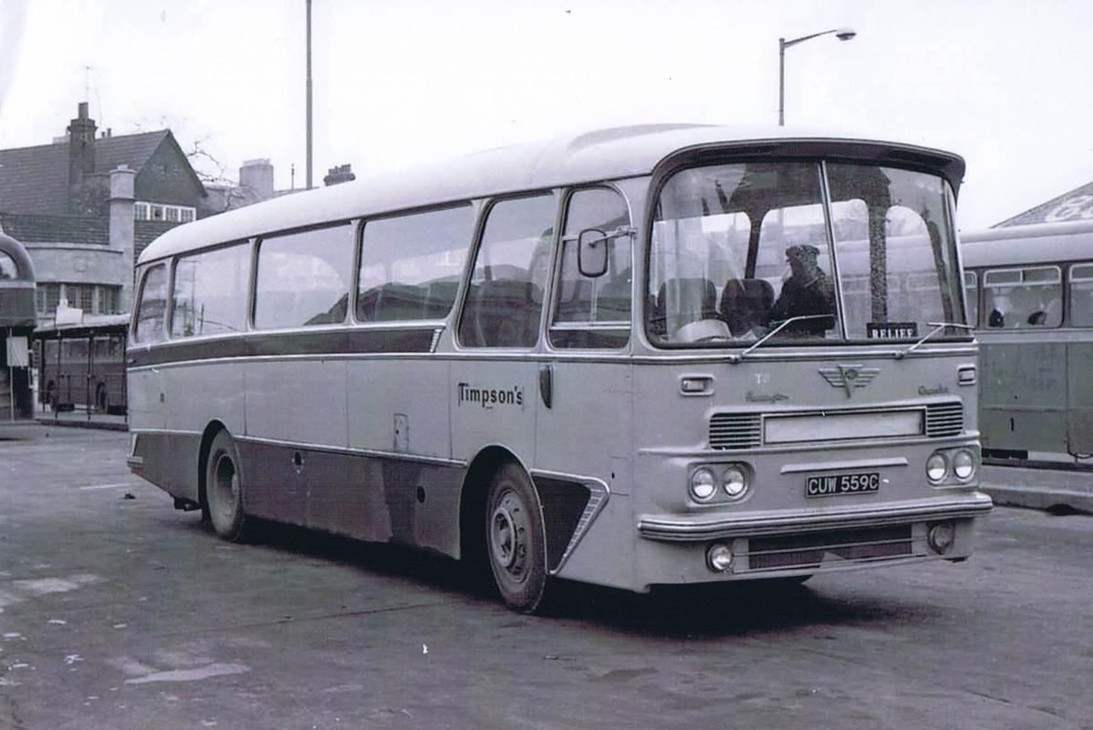 AEC Reliance Harrington Grenadier 41-seat coach