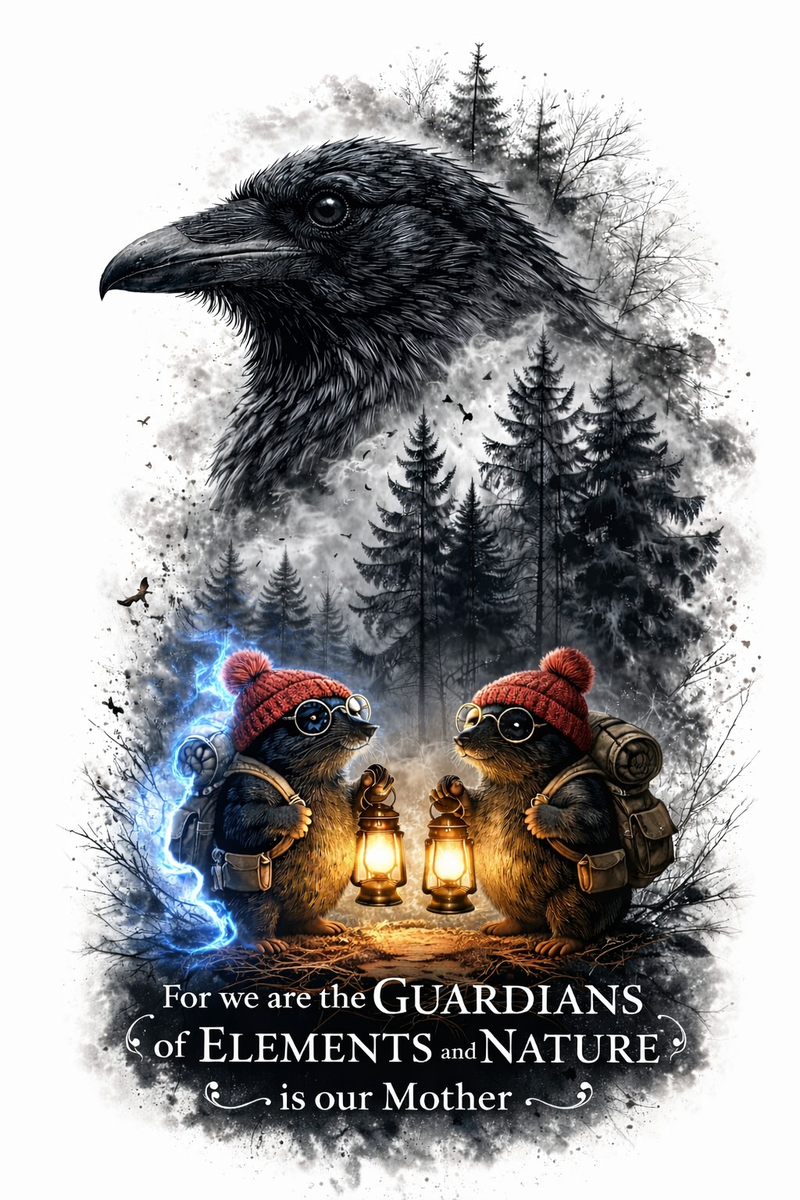 For we are the Guardians of Elements and Nature is our Mother