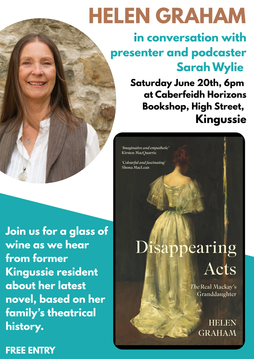 Midsummer Author Event at Caberfeidh Horizons bookshop, Kingussie