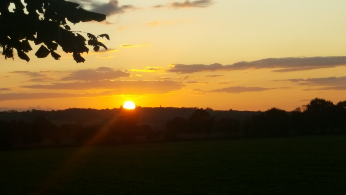 Sunset over Sougeal