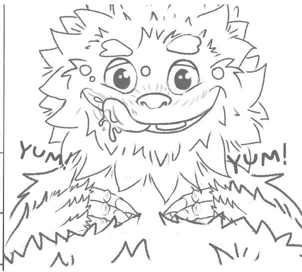 Illustrations for the second Groll book are underway!