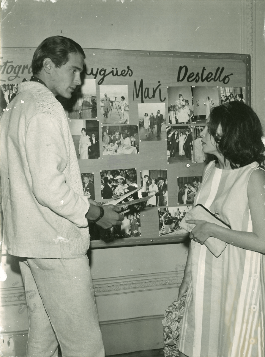 SMK with Leslie Caron at the San Sebastian Film Festival in 1963. We shared a birthday and I was there with a very successful German film directed by Ladislao Vajda and called Das Feuerschiff, in which I had played the part of a pathological mute killer with James Robertson Justice.