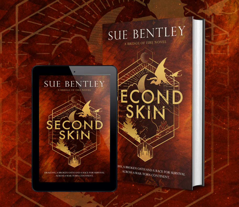 Second Skin by Sue Bentley on an e-reader
