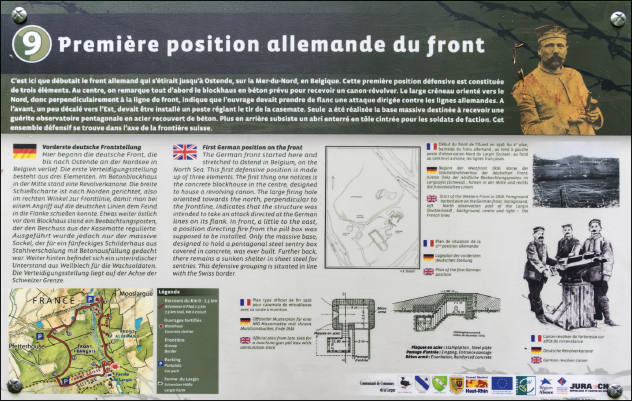 The first (or last for me) German position of the Western Front.
