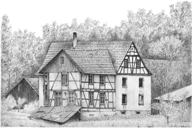 The Largin Farm just inside the Swiss border by&nbsp;Nigel Bruce