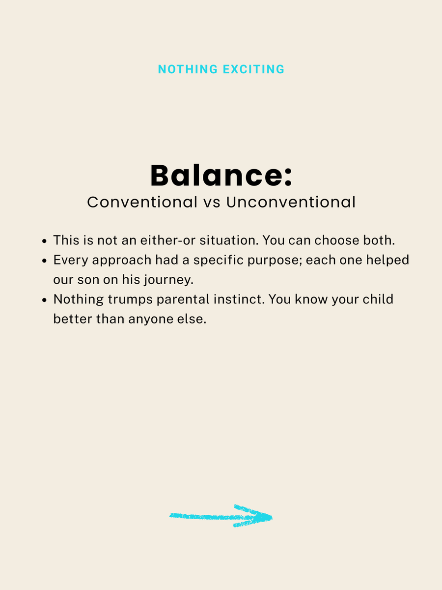 Nothing Exciting chapter graphic — Balance