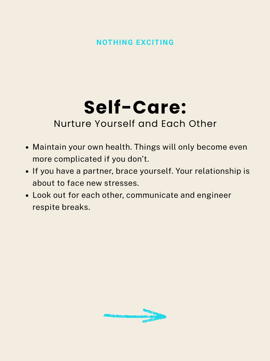 Nothing Exciting chapter graphic — Self-Care