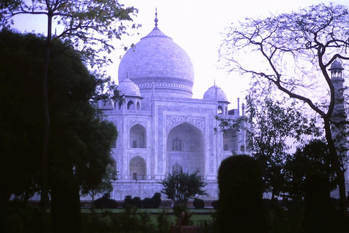 Taj Mahal from Gardens