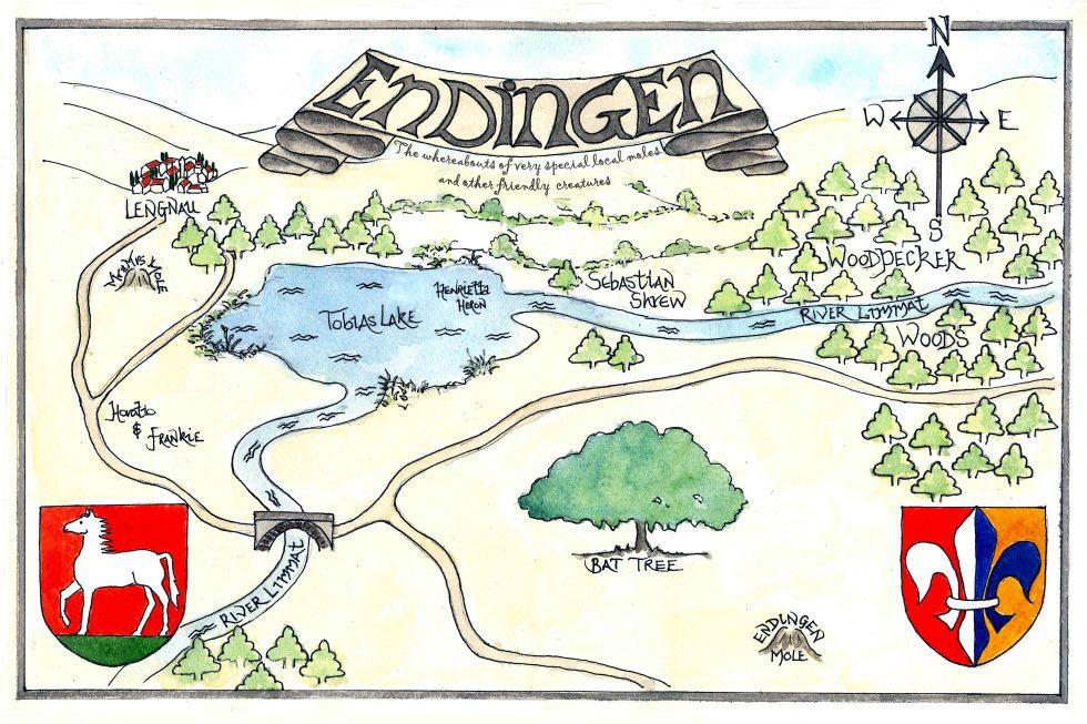 Map of Endingen and Lengnau