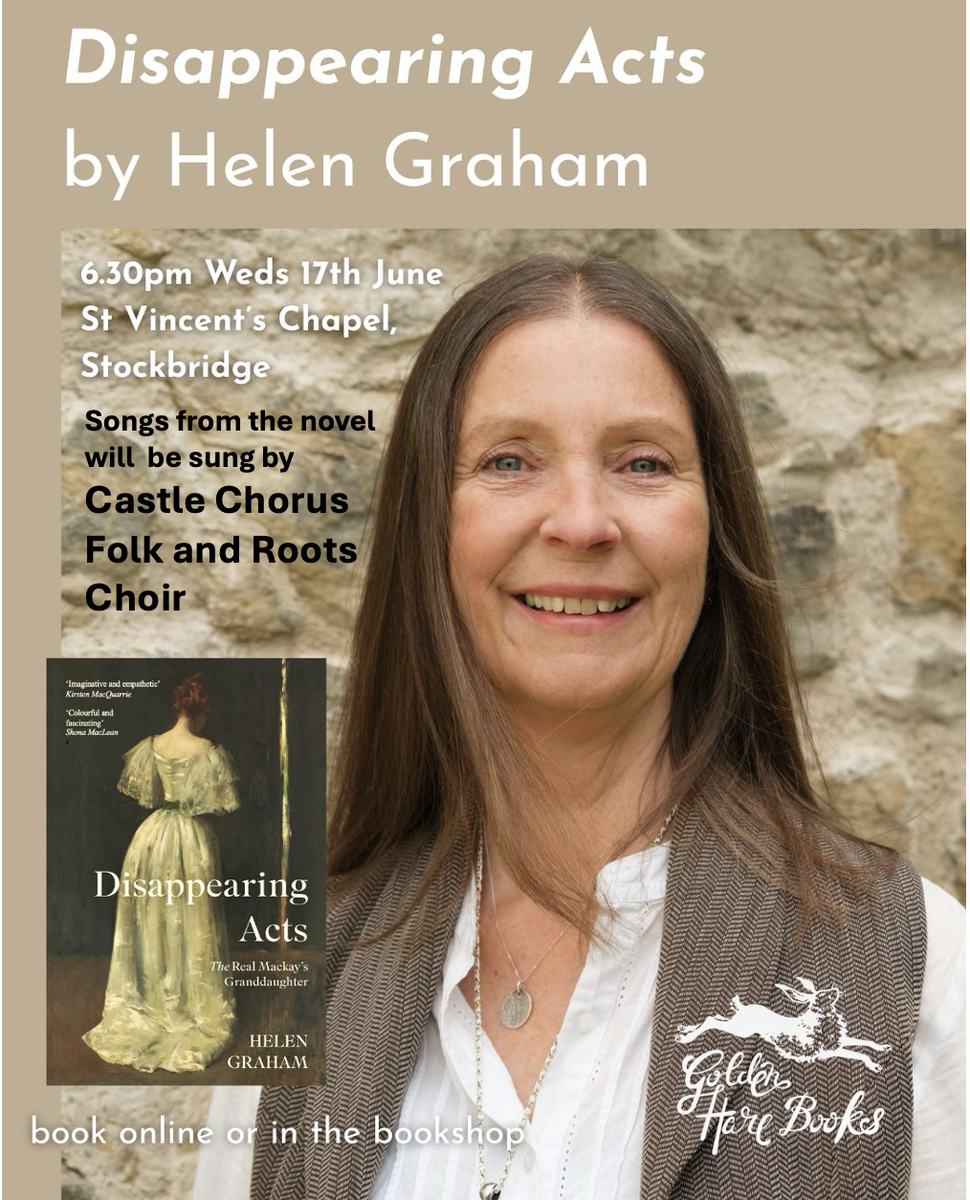 Edinburgh Launch Event hosted by Golden Hare Books