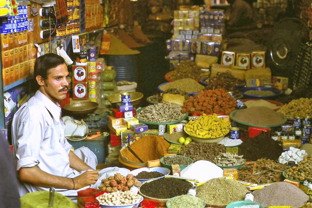 Peshawar bazaar Spice Seller