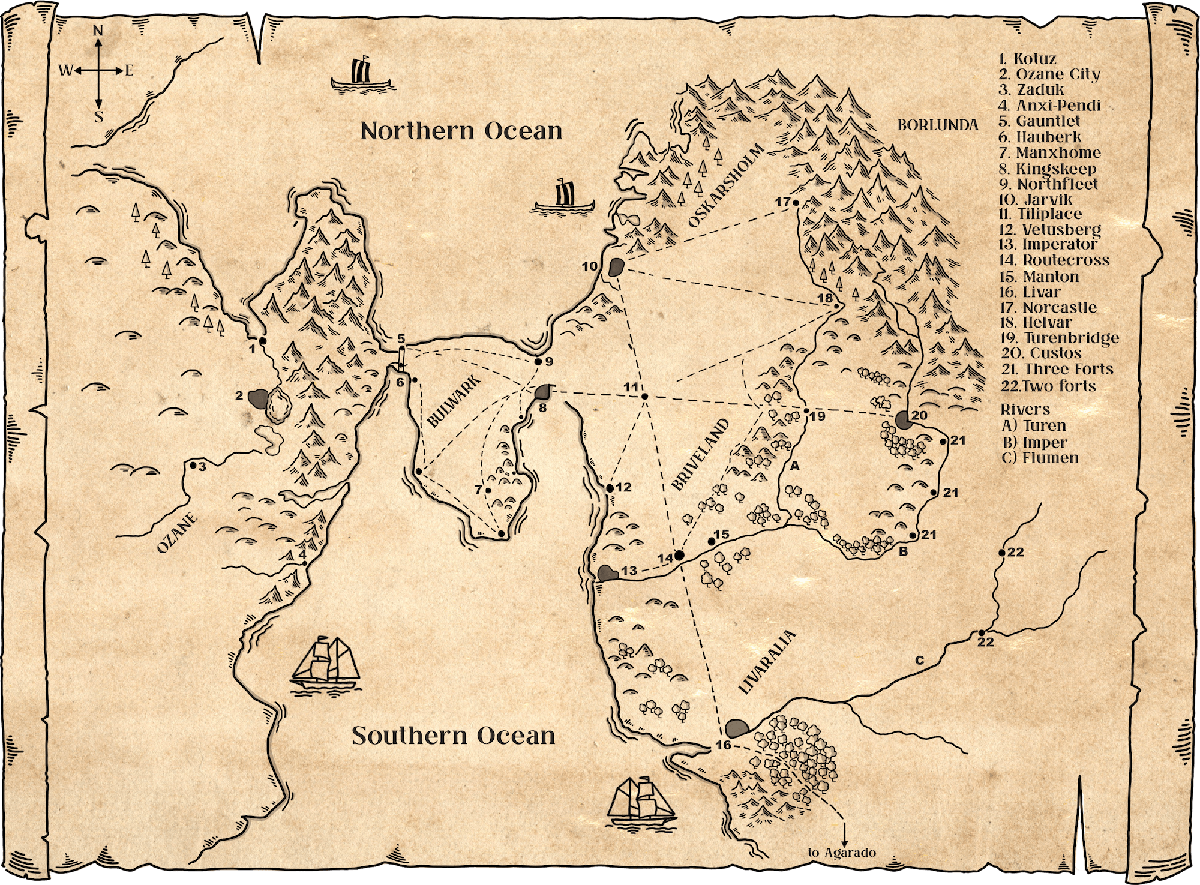 A map of Mantonova