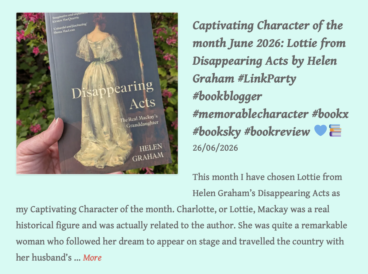 Portobello Book Blog: Disappearing Acts