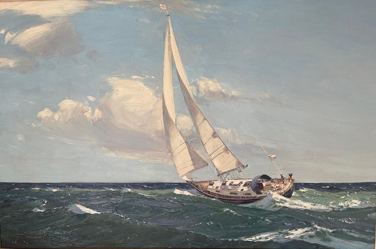 Inca at sea.