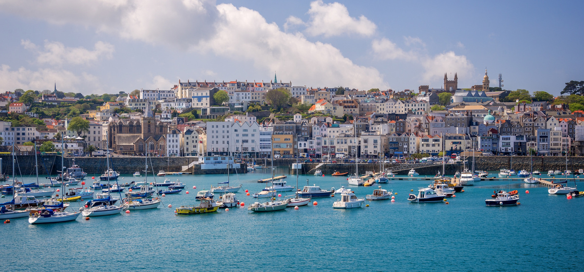 Saint Peter port, Guernsey, Channel Islands