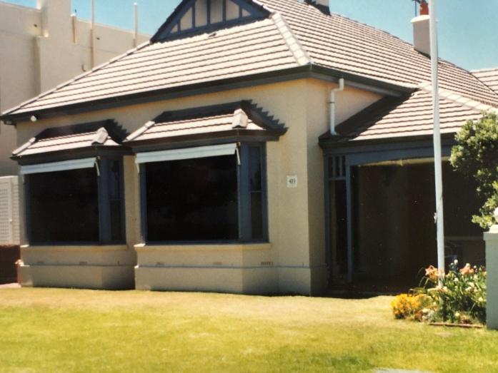 George and Ada Robinson’s home on the Esplanade at the Grange is still standing today. They lived there in the early 1900’s.