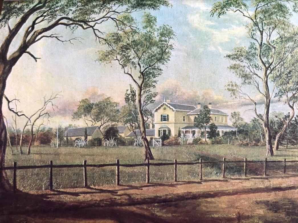 St Clair was the estate of John Jonas’s brother-in-law David Bower in the town of Woodville. The main home was one of the largest mansions around Adelaide in the mid 1800s.