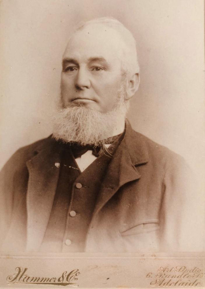 John Coles migrated to South Australia from Somerset England in 1856 at age 16. After working as a carter for the copper mines north of Adelaide he later became a wheat farmer and participated in local politics.