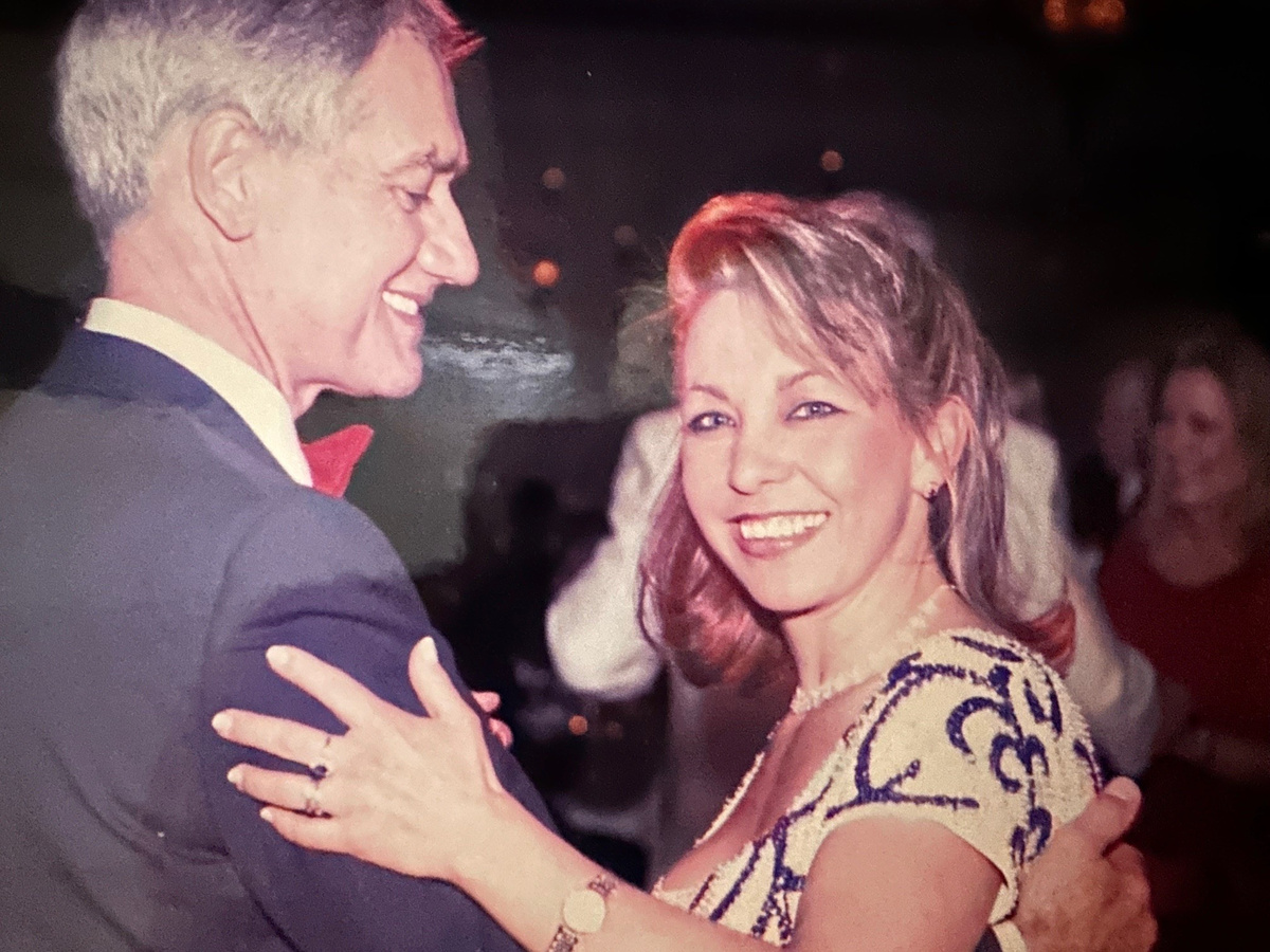 Richard and Katherine Jonas dancing together