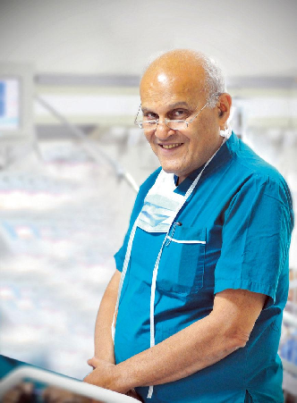 Professor Magdi Yacoub performed numerous innovative procedures in London including a two stage technique that allowed the arterial switch  procedure to be delayed beyond the newborn period.