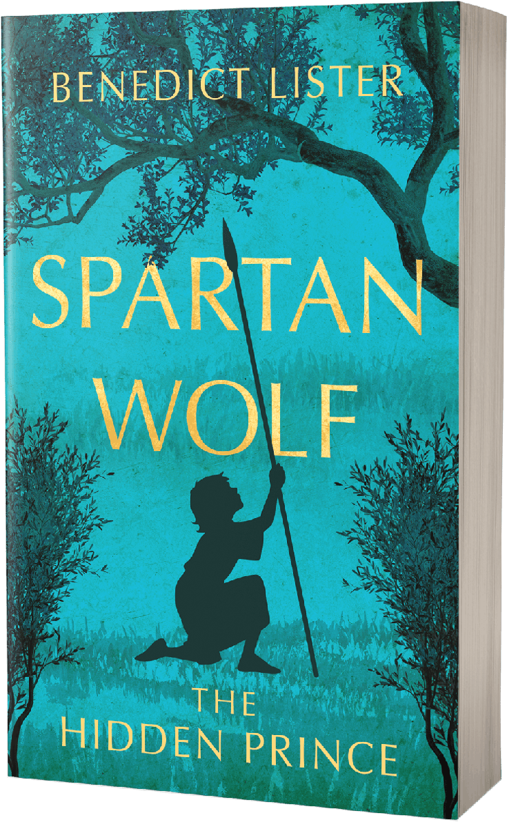 Spartan Wolf: The Hidden Prince 3D book cover