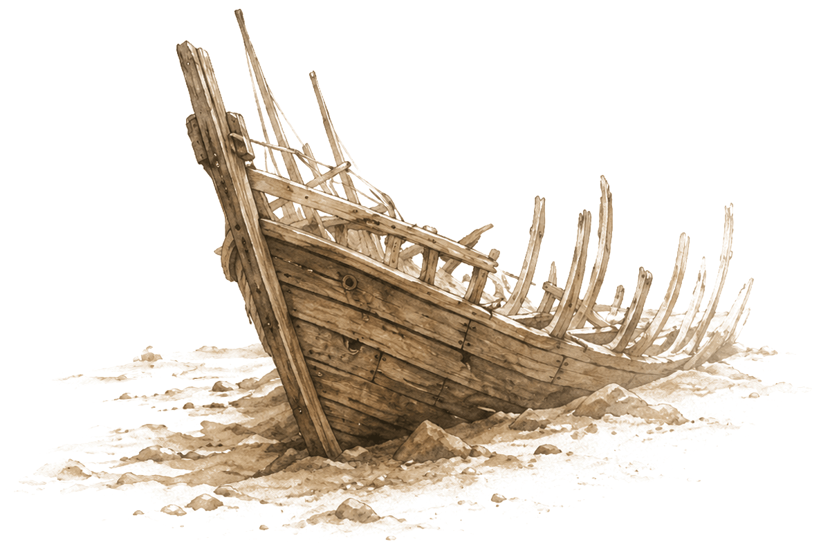 Shipwreck graphic