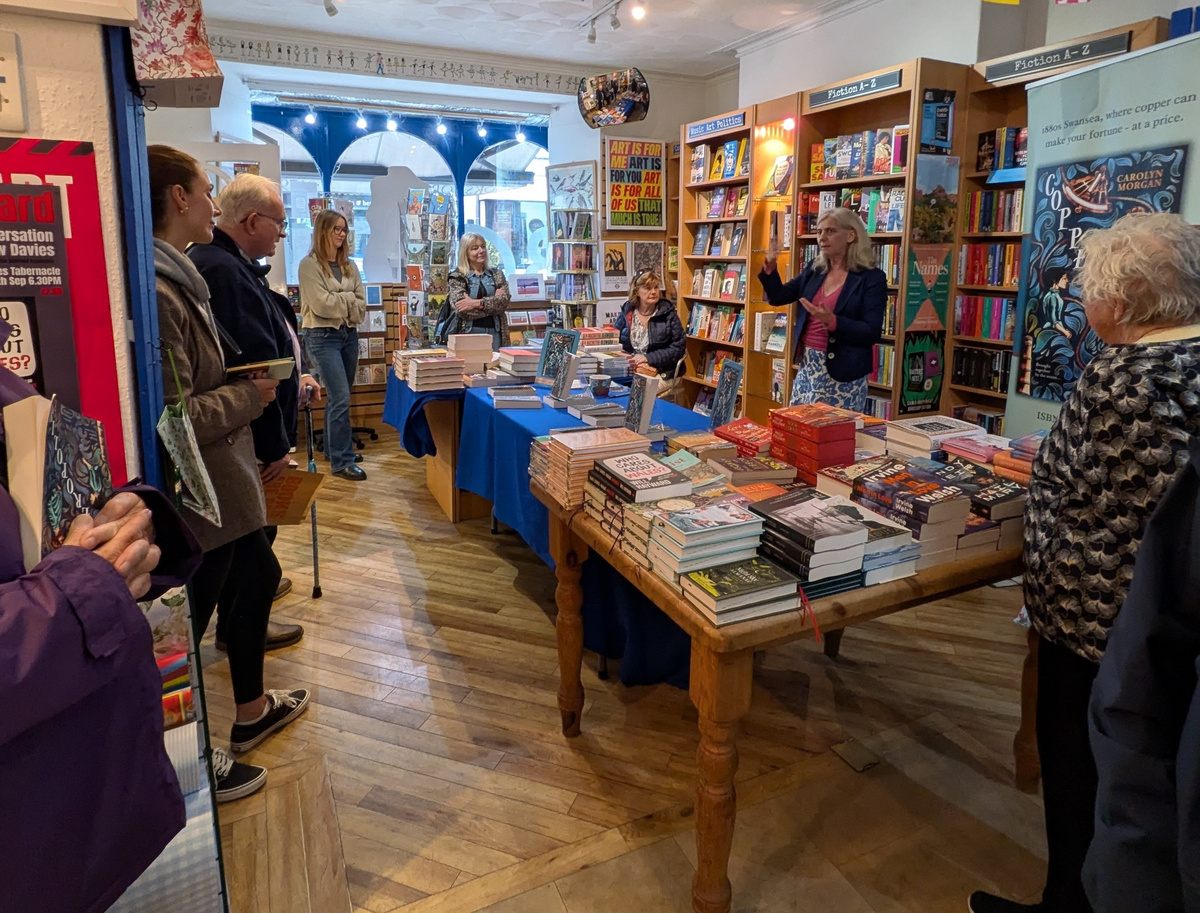 Book talk in Cover to Cover Mumbles
