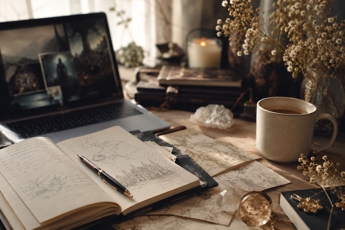 How I Keep a Nine-Book Fantasy Saga From Falling Apart
