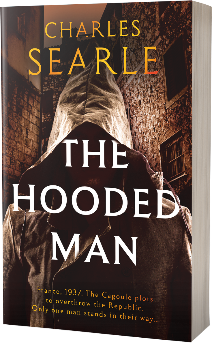 3D cover of The Hooded Man by Charles Searle